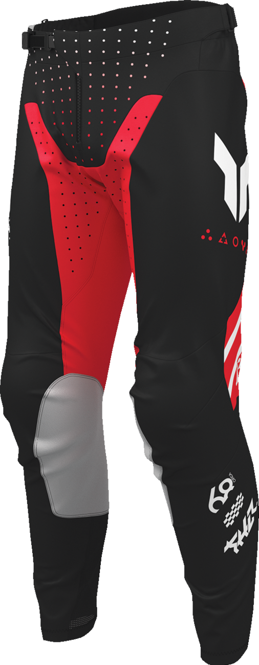Thor Launchmode Futura Pants - Black/Red