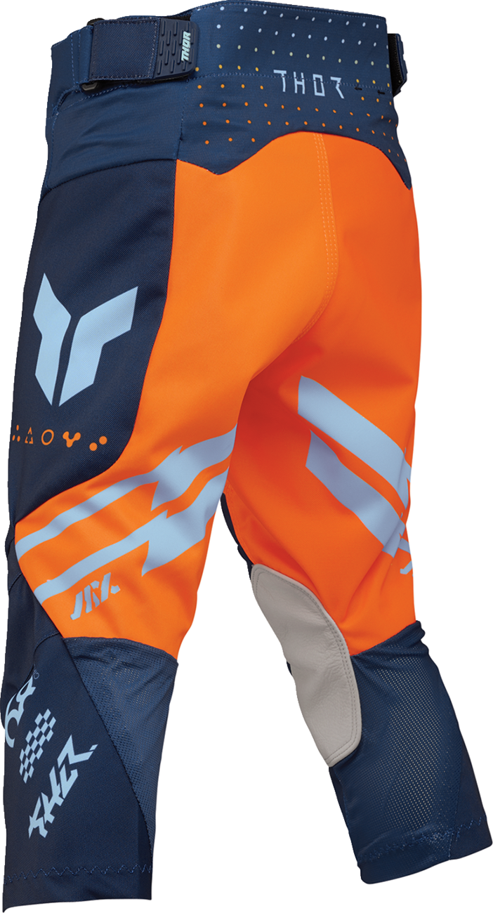Thor Youth Launchmode Futura Pants - Navy/Orange