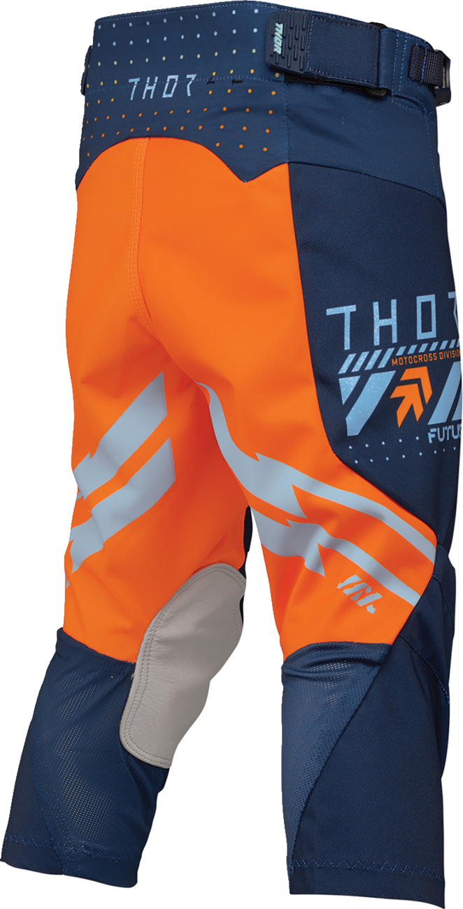 Thor Youth Launchmode Futura Pants - Navy/Orange