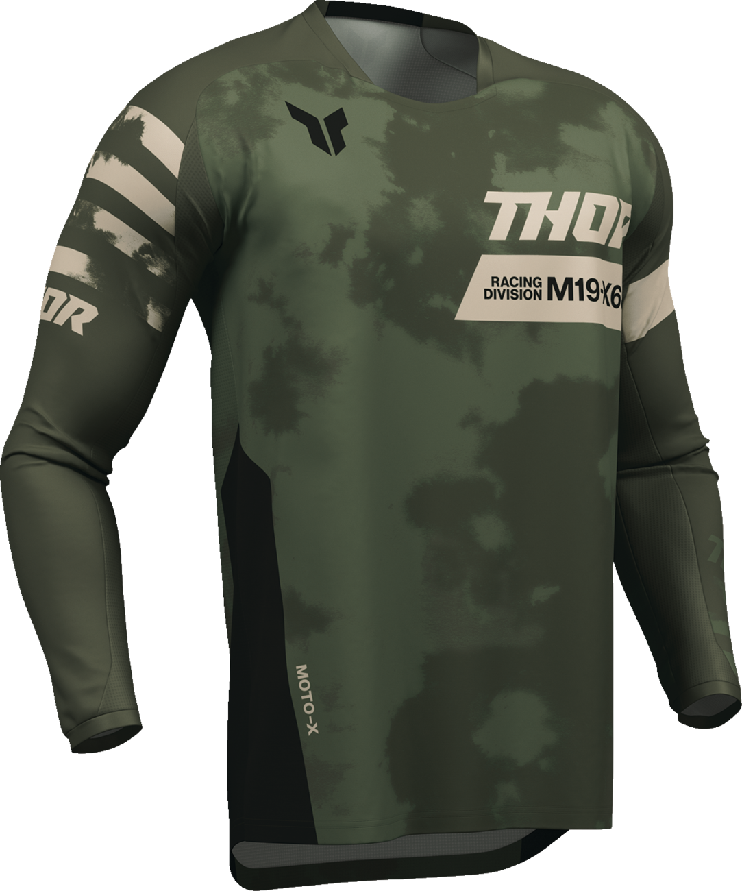 Thor Launchmode Bleach Jersey - Black/Camo