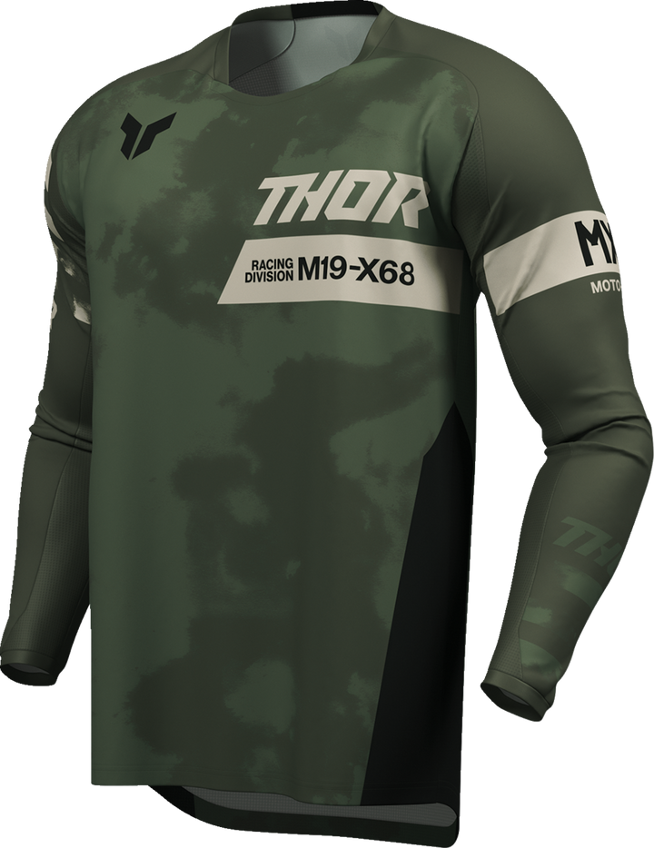 Thor Launchmode Bleach Jersey - Black/Camo