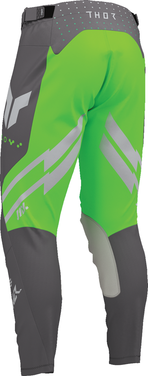 Thor Launchmode Futura Pants - Charcoal/Green