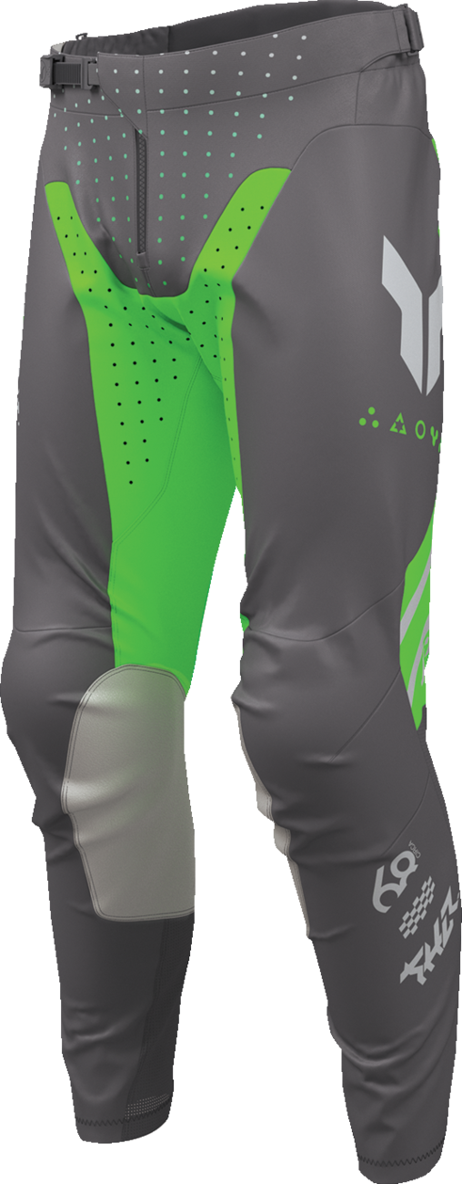 Thor Launchmode Futura Pants - Charcoal/Green