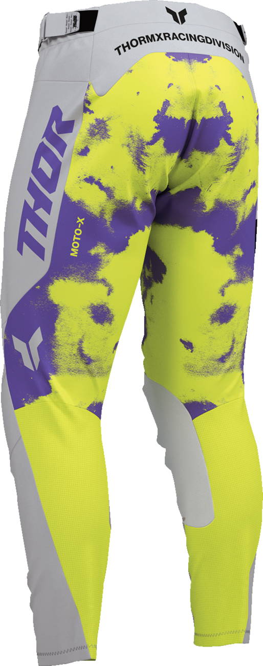 Thor Launchmode Bleach Pants - Gray/Acid