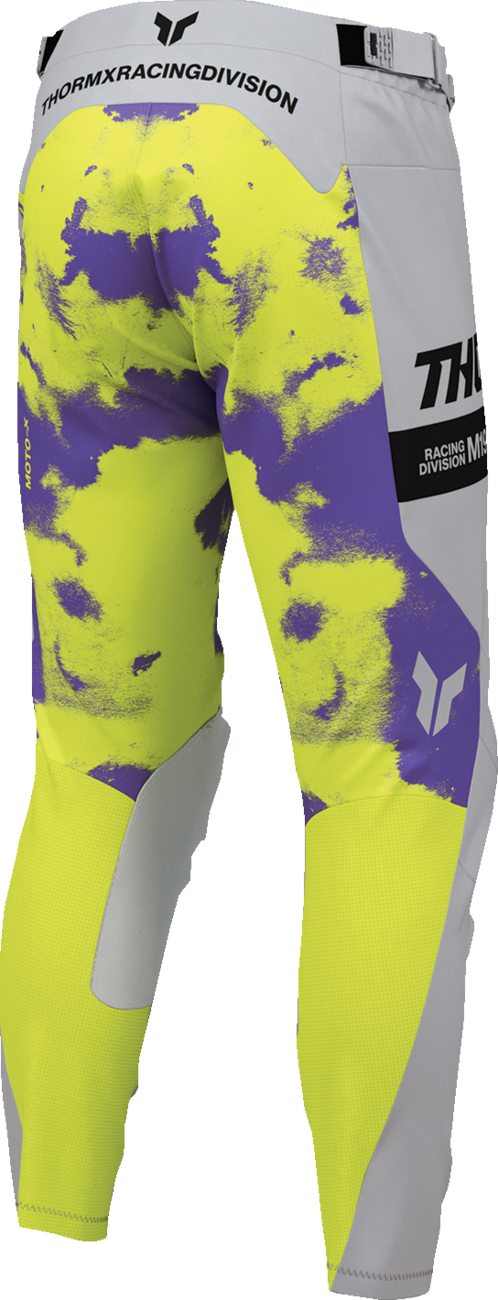 Thor Launchmode Bleach Pants - Gray/Acid