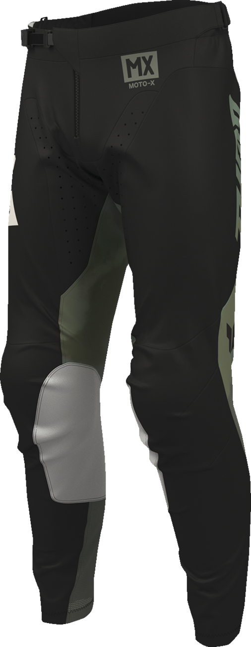 Thor Launchmode Bleach Pants - Black/Camo