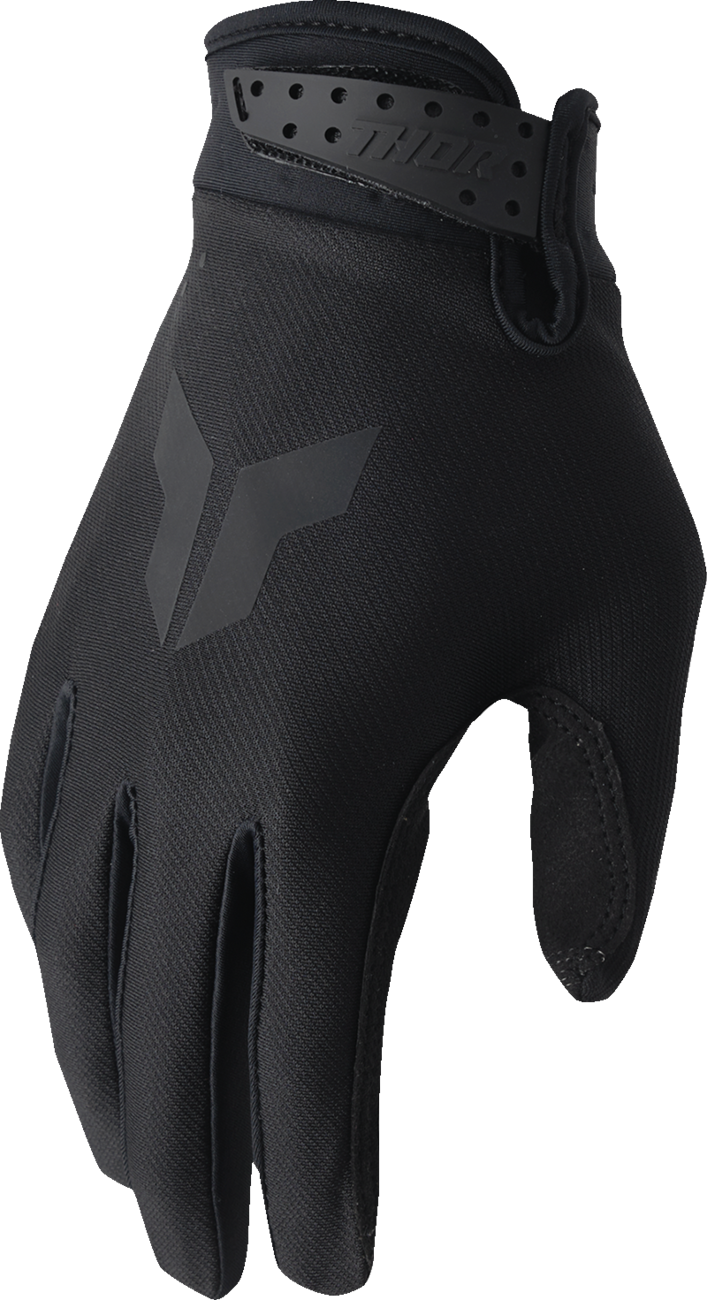 Thor Youth Launchmode Split Gloves - Black