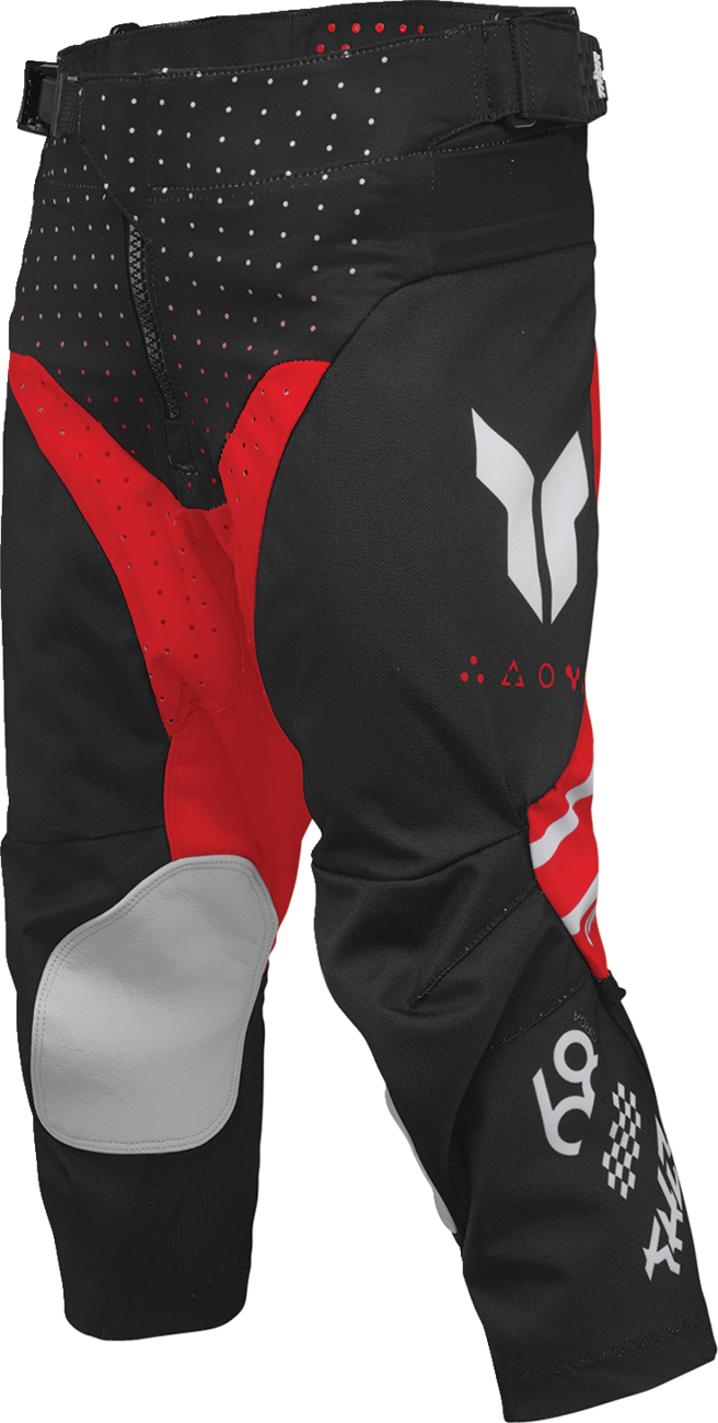 Thor Youth Launchmode Futura Pants - Black/Red