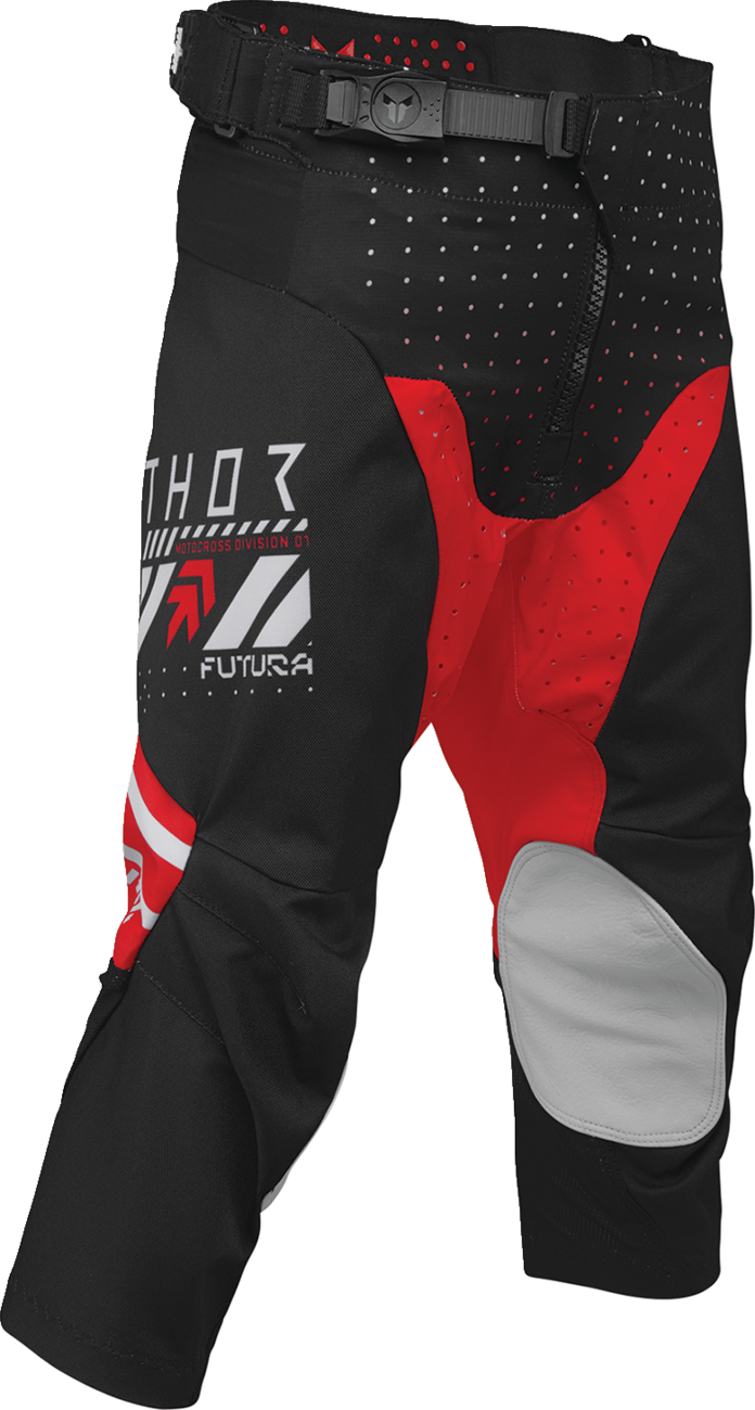 Thor Youth Launchmode Futura Pants - Black/Red