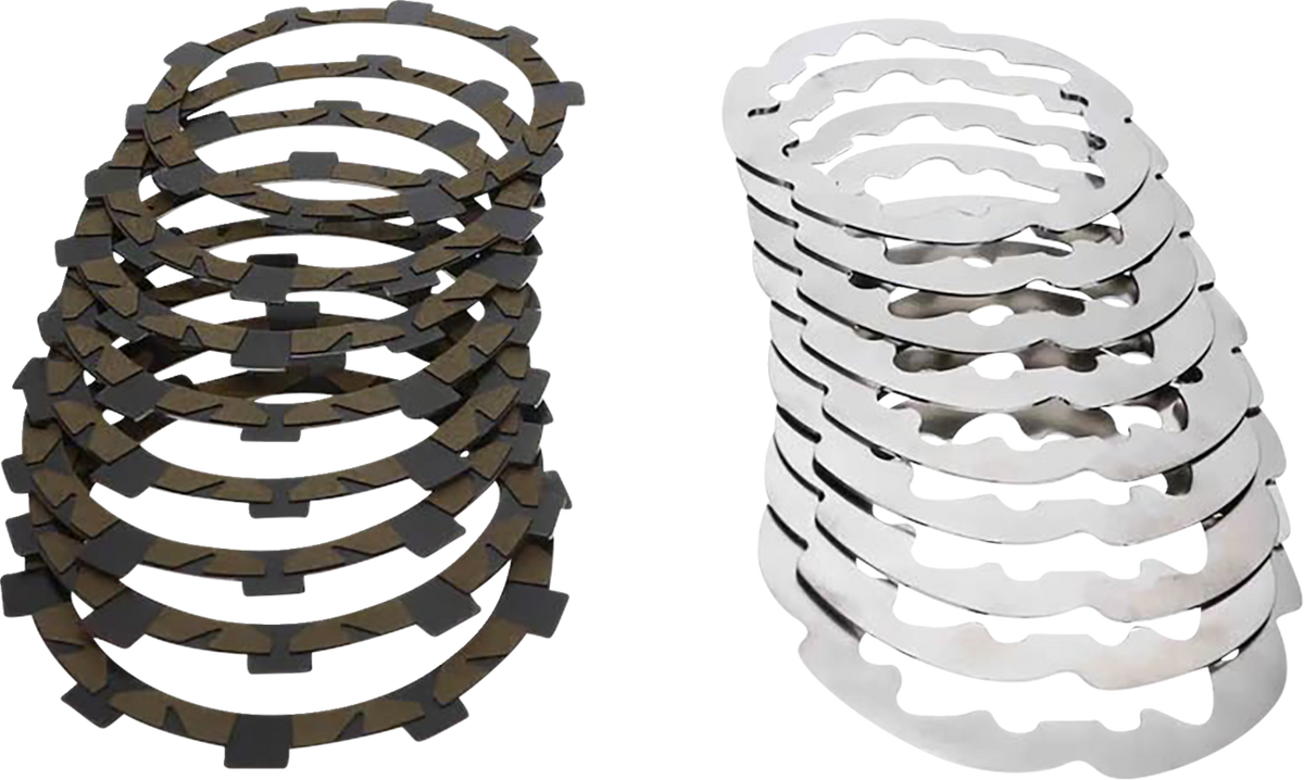 Rekluse Apex Clutch Pack Replacement Friction and Steel Plates 754-03082