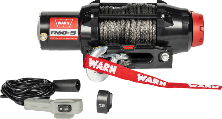 WARN R60-S Winch - Synthetic Rope - 50' 110060