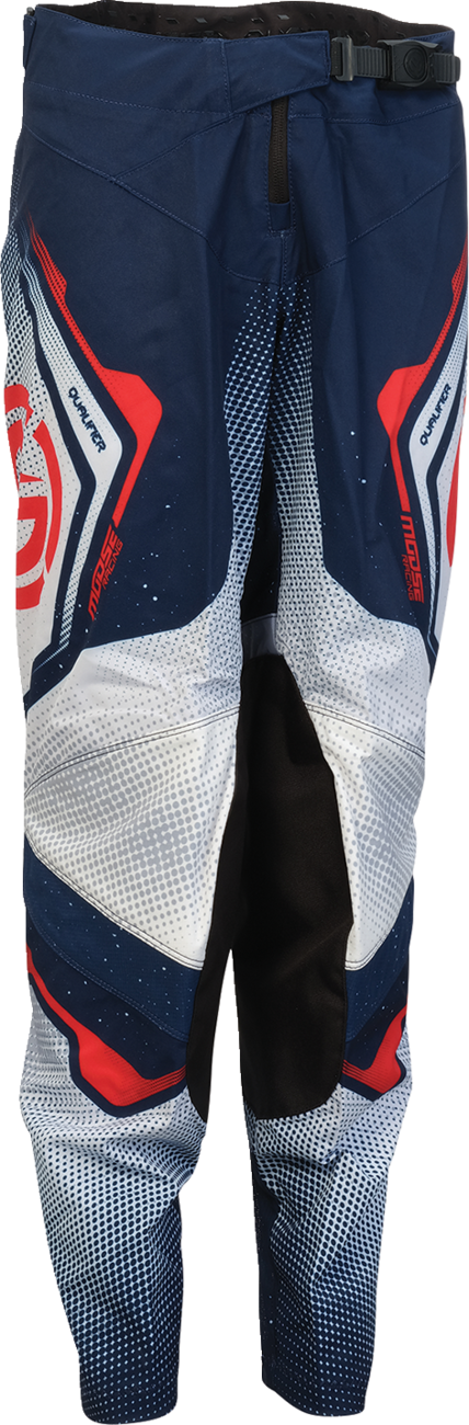 Moose Racing Youth Qualifier Pants - Red/White/Blue