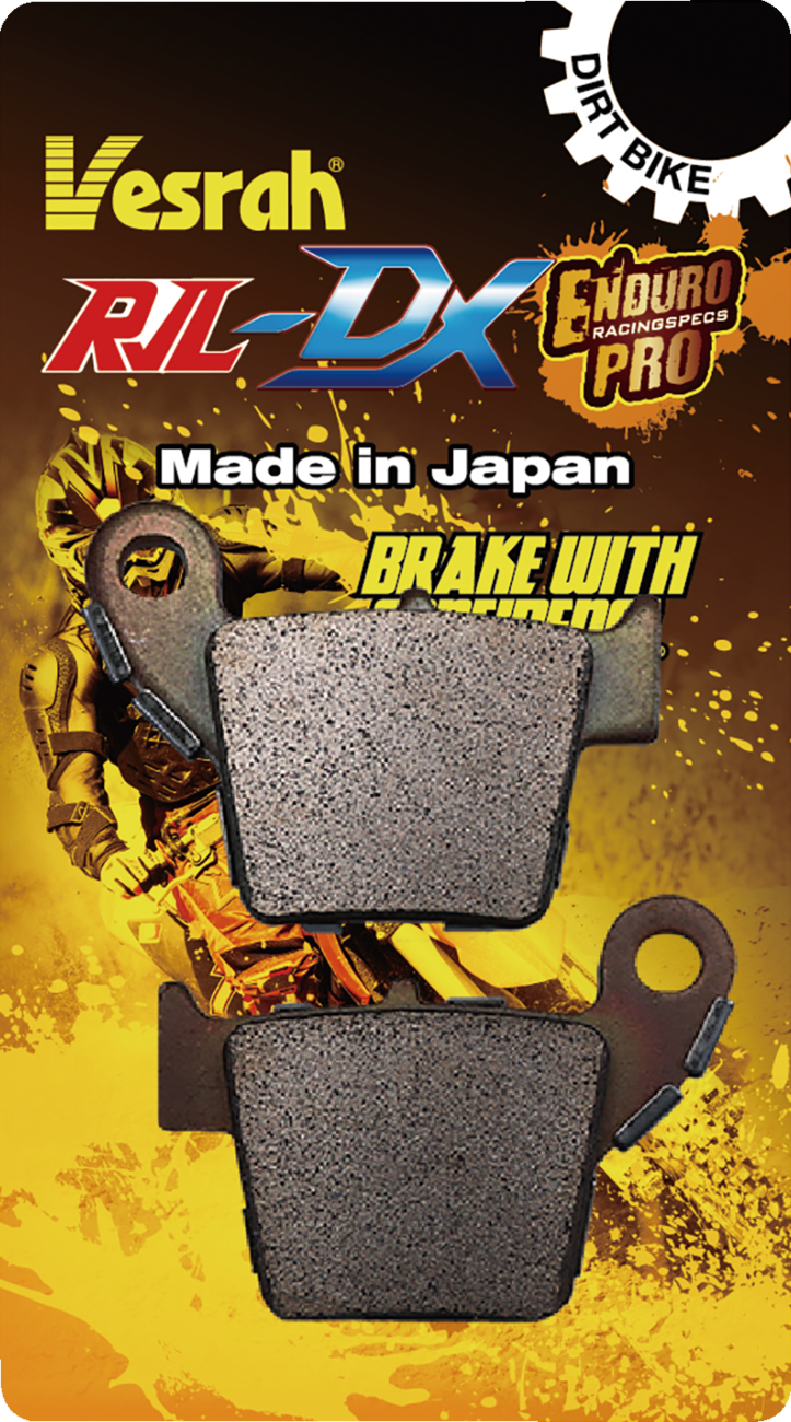 VESRAH DX-168 Rear Sintered Off-Road Brake Pads