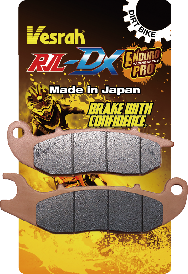 VESRAH DX-181 Front Sintered Brake Pads for Off-Road Motorcycles