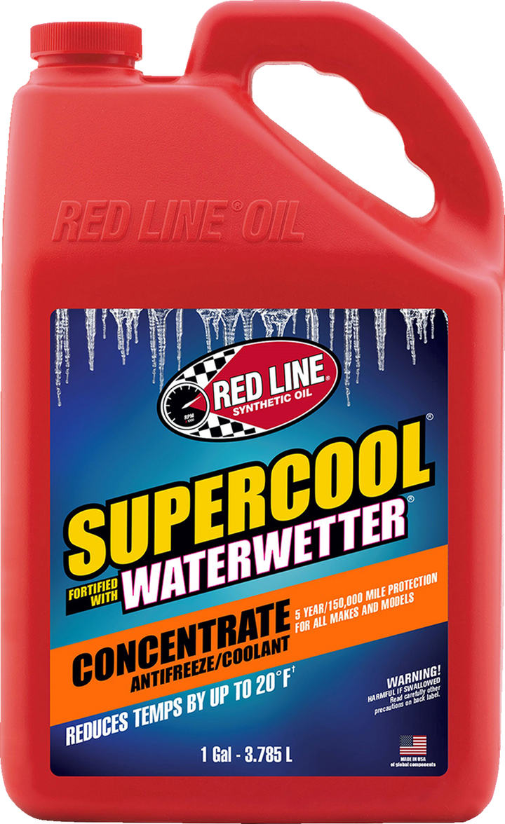 RED LINE SYNTHETIC OIL Supercool® Coolant Concentrate- 1 US gallon 81205