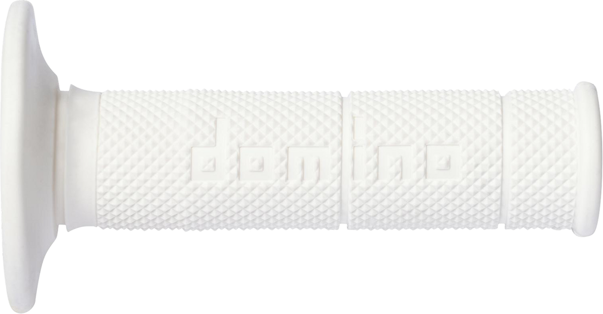 DOMINO Victor Waffle Half-Waffle Grips, White, Part Number 1150.82.46.06