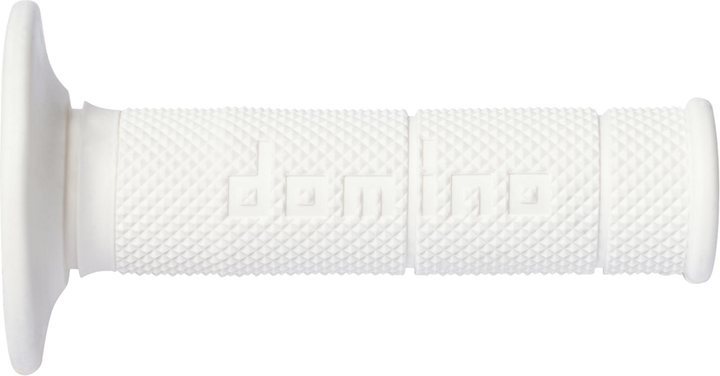 DOMINO Victor Waffle Half-Waffle Grips, White, Part Number 1150.82.46.06