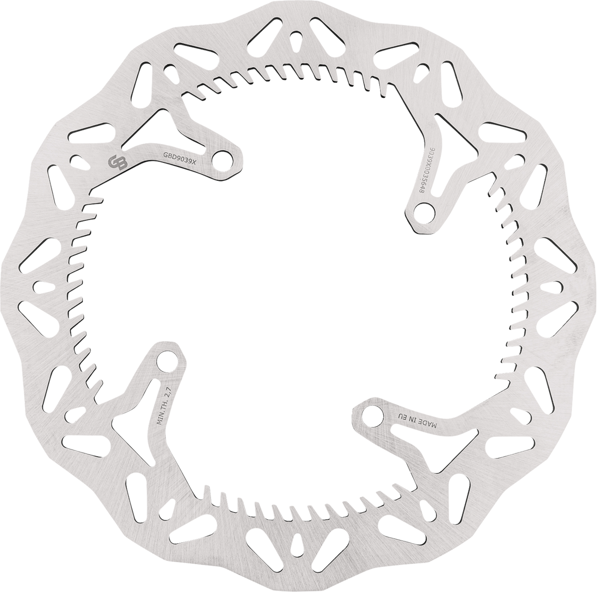 GBRAKES GBD9039X Wave Brake Rotor, 270 mm Front