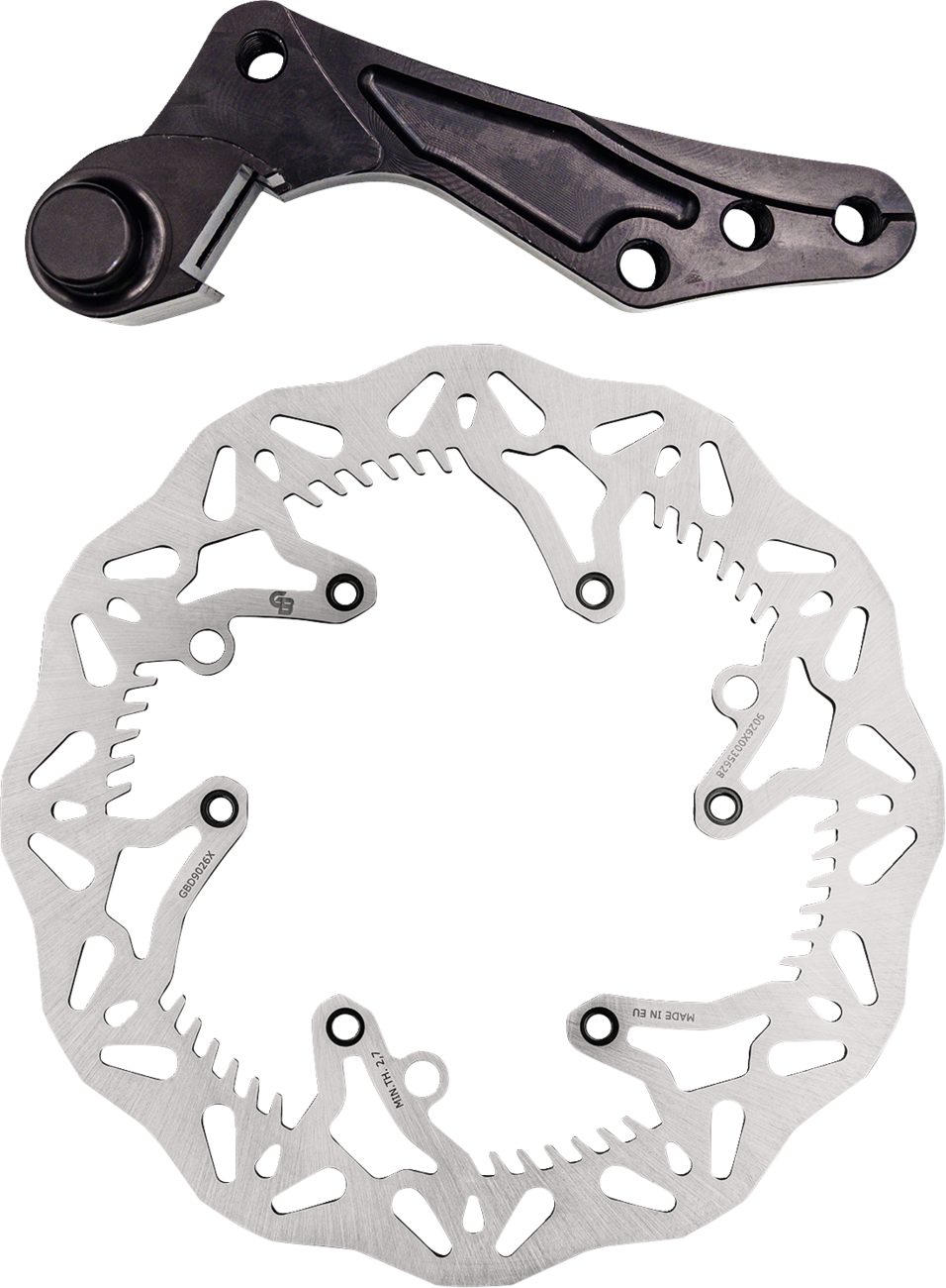 GBRAKES GBDOS219 Brake Rotor Kit with Relocation Bracket, Solid Mount, 270 mm