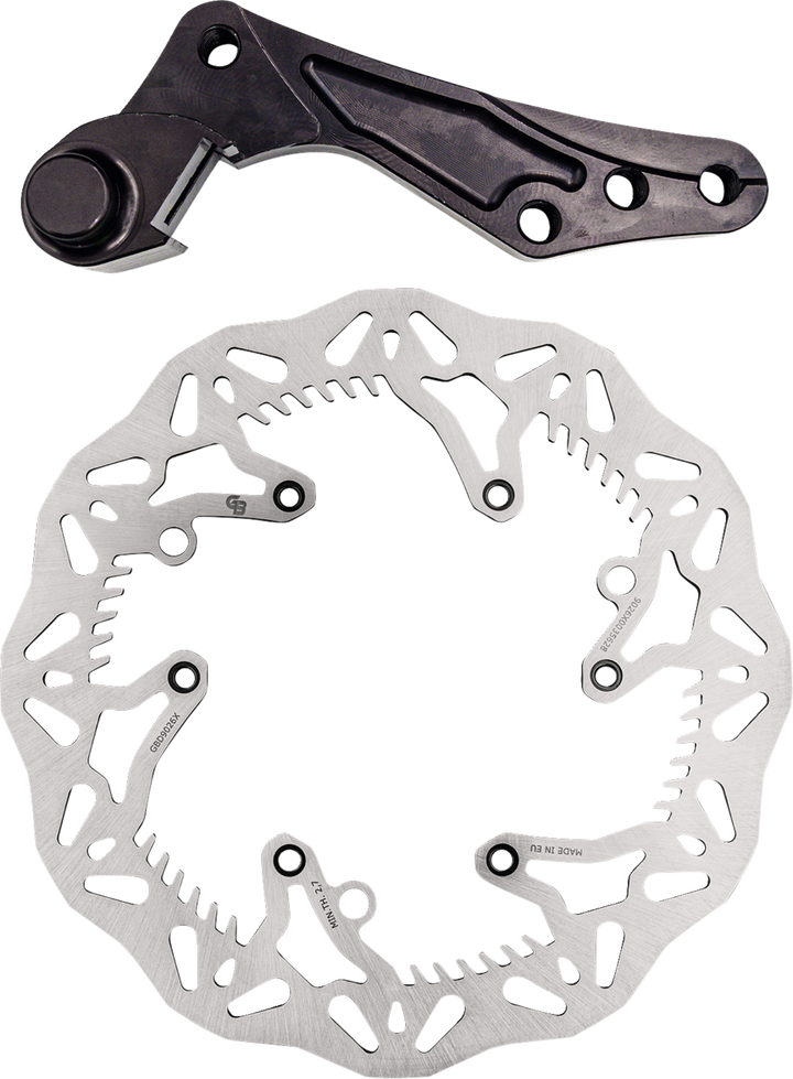 GBRAKES GBDOS219 Brake Rotor Kit with Relocation Bracket, Solid Mount, 270 mm
