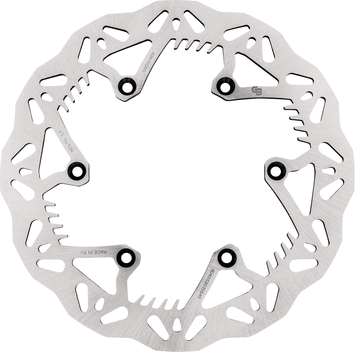 GBRAKES GBD9040X Wave Brake Rotor for Front or Rear Applications