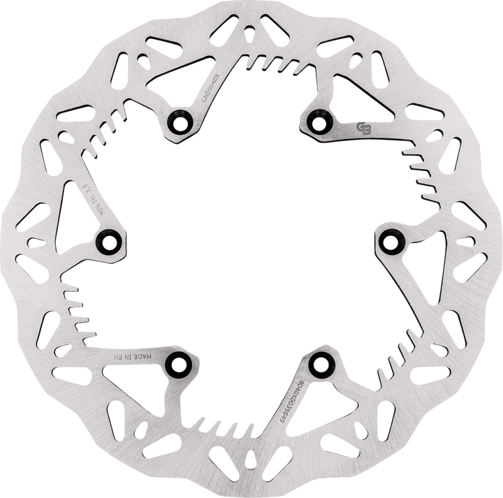 GBRAKES GBD9040X Wave Brake Rotor for Front or Rear Applications