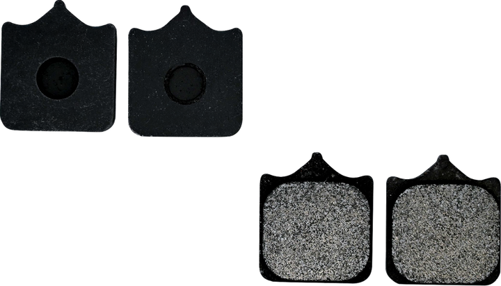 GBRAKES GB0498-03 Front Carbon Ceramic Hybrid Racing Brake Pads
