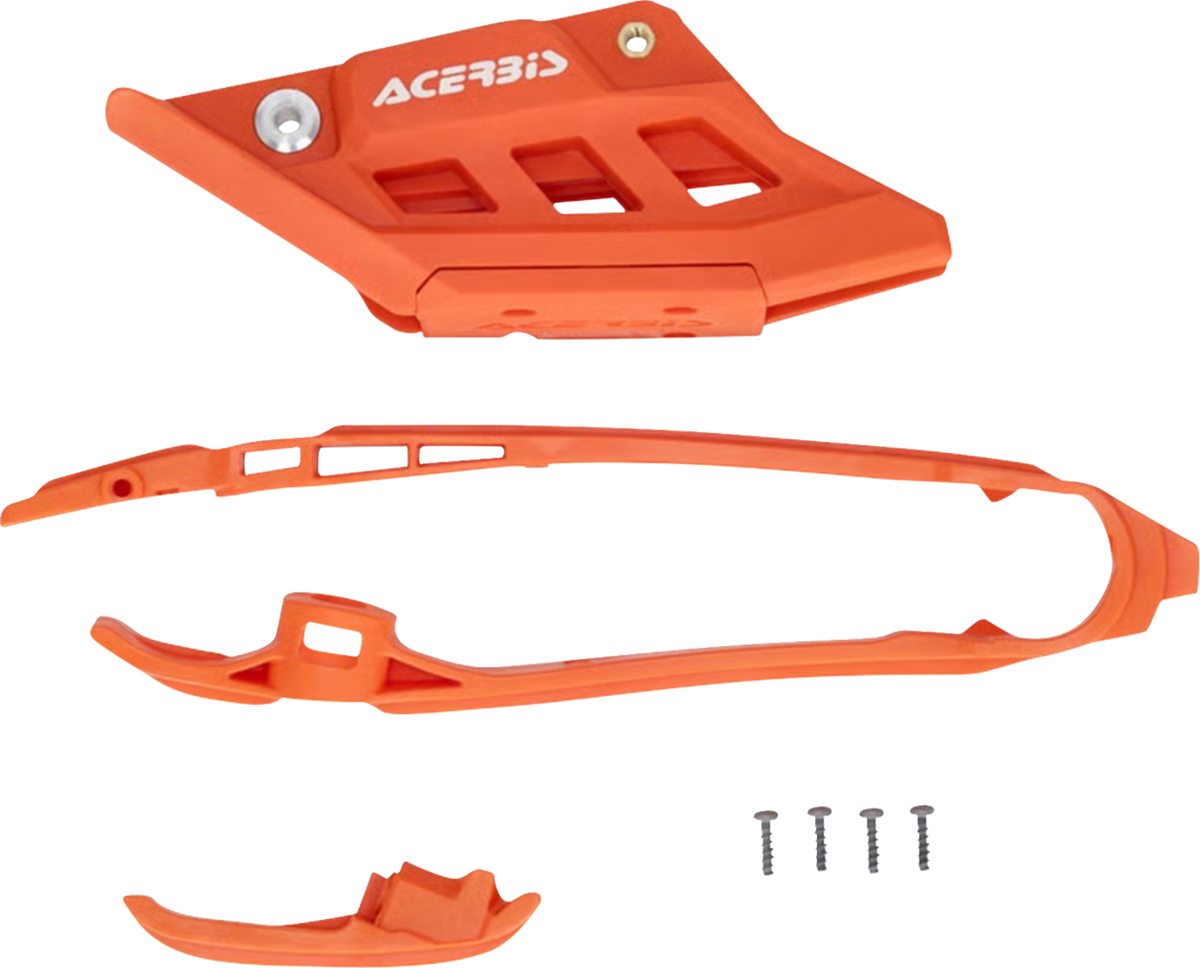 ACERBIS Chain Guide and Slider Kit, Orange, for KTM – Part 2986720237