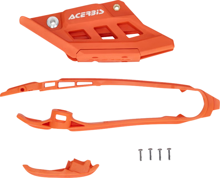 ACERBIS Chain Guide and Slider Kit, Orange, for KTM – Part 2986720237