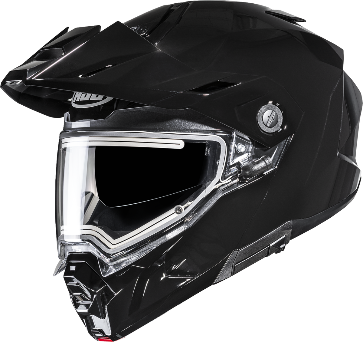 HJC i80 Modular Snow Helmet – Dual Pane – Solid – Black