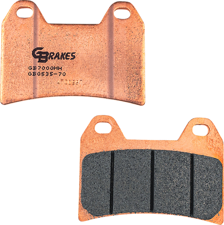 GBRAKES GB0535-70 Sintered Front Motorcycle Brake Pads