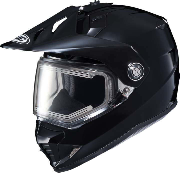 HJC DS-X1 Snow Helmet – Electric – Solid – Black