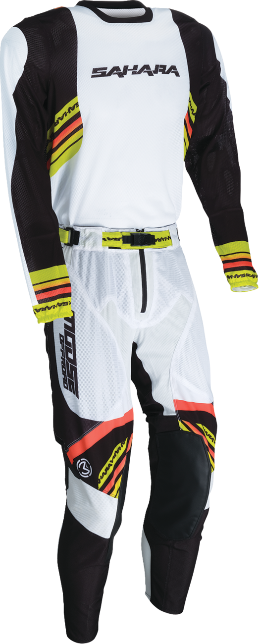 Moose Racing Sahara Jersey - White/Black