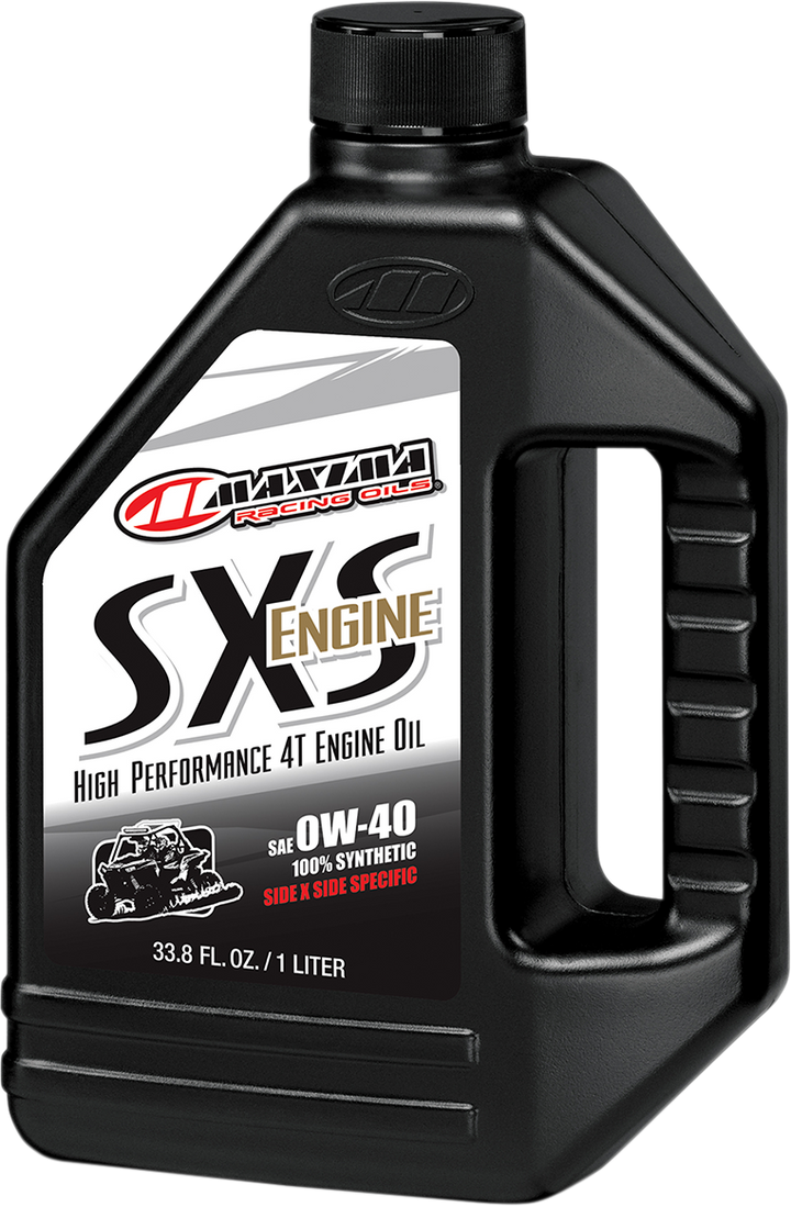 Maxima SXS 100% Synthetic 4T Engine Oil - 0W-40 - 1L