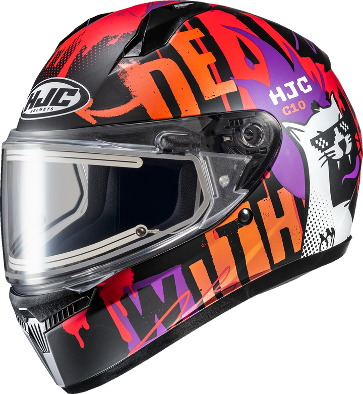 HJC C10 Snow Helmet – Electric – FOP – MC7SF