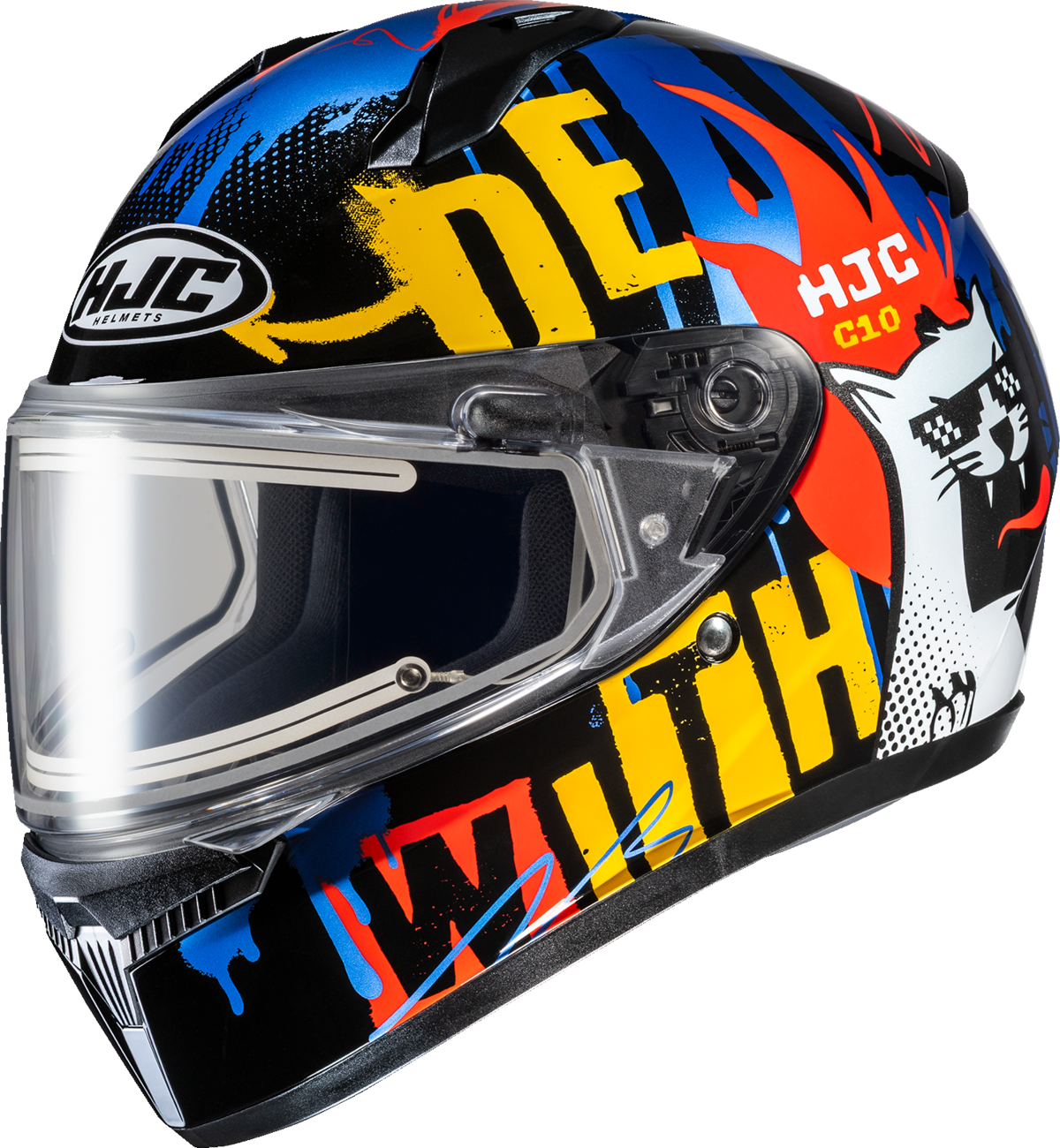 HJC C10 Snow Helmet – Electric – FOP – MC23