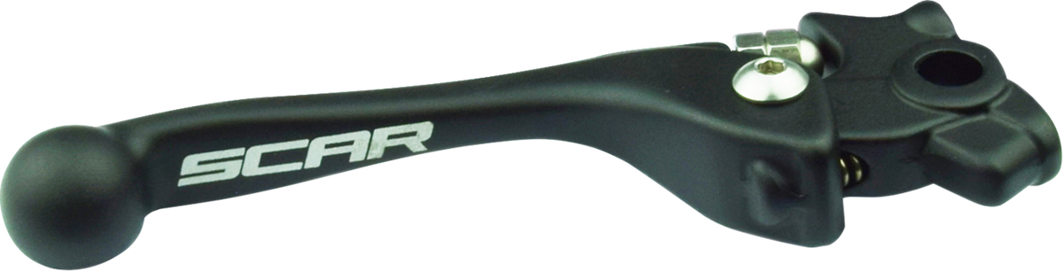 SCAR Racing OBL300 Forged OEM-Style Brake Lever for Kawasaki KXF, Black