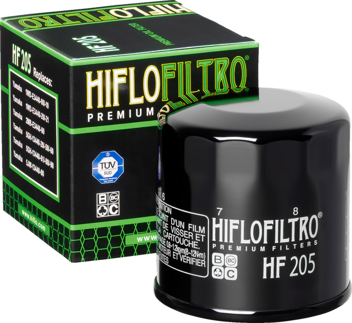 HIFLOFILTRO Oil Filter - Black HF205