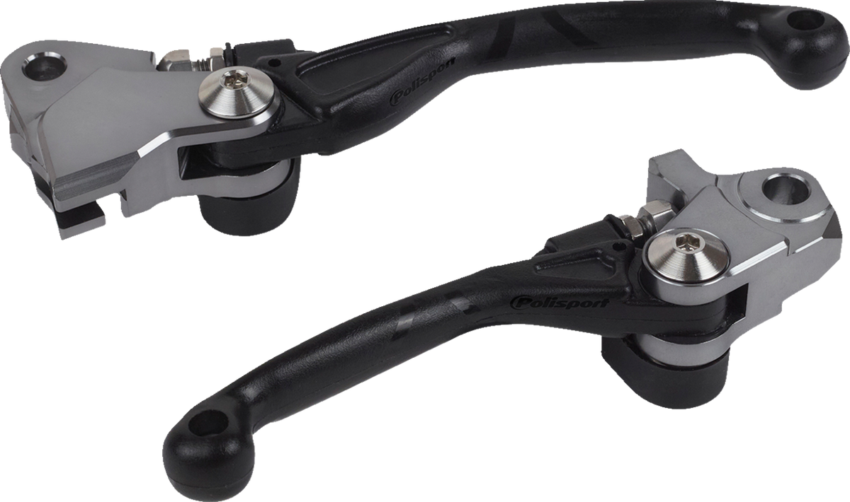 Polisport Pivot Unbreakable 3-Finger Lever Set, Black - Part Number 8487200043