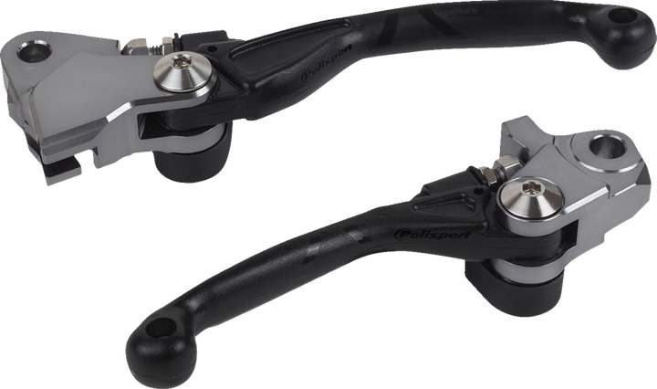 Polisport Pivot Unbreakable 3-Finger Lever Set, Black - Part Number 8487200043