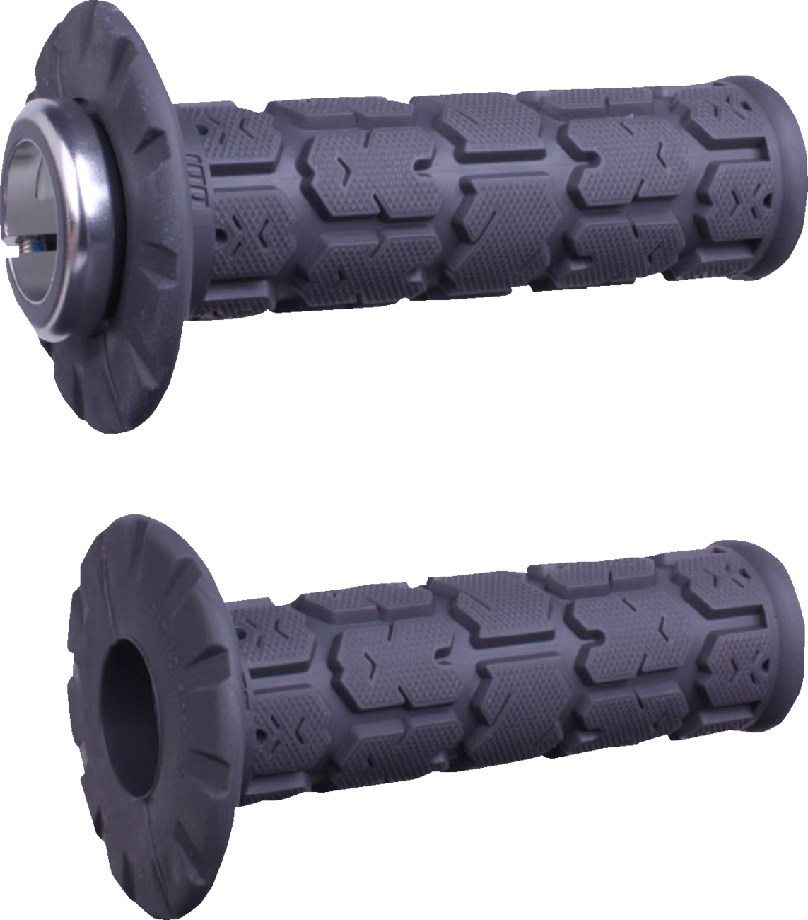 ODI Rogue Universal Lock-On Grips, Graphite/Silver – H23URGH