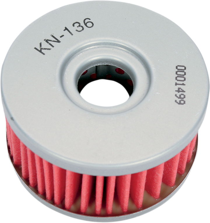 K&N Performance Oil Filter for Beta and Suzuki, Part KN-136