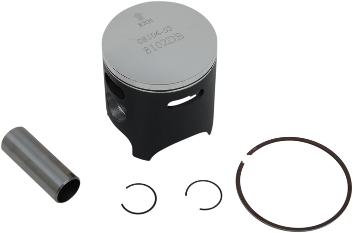 Wössner 8102DB Piston Kit for Kawasaki, 48.46 mm