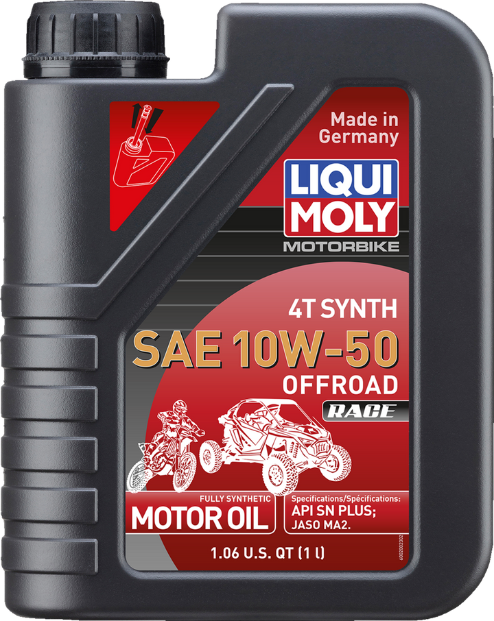 Liqui Moly Offroad Race Synthetic 4T Engine Oil - 10W-50 - 1L