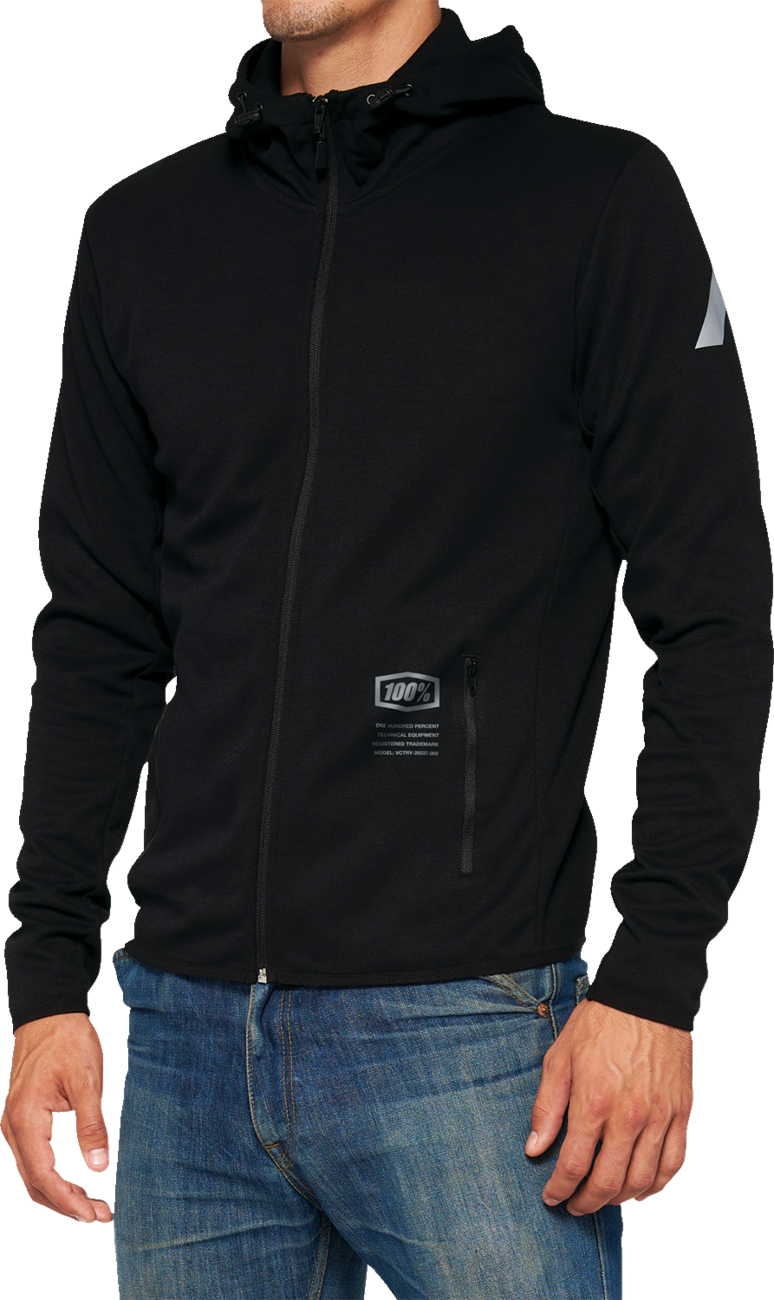100% Viceroy Tech Zip Hoodie