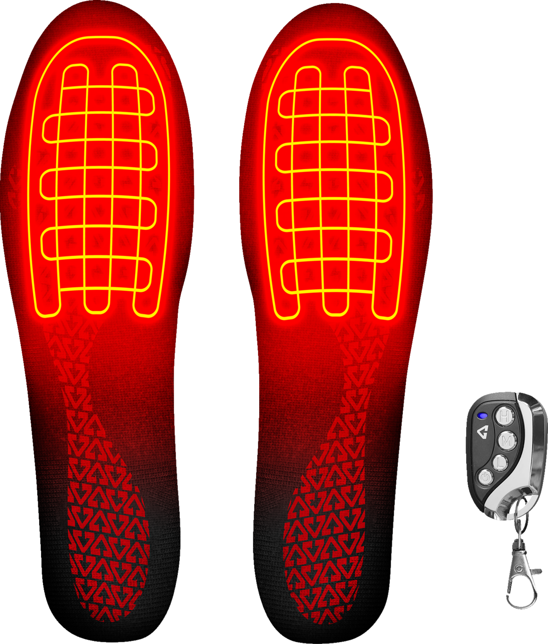 Gerbing 3V Rechargeable Heated Insoles with Remote