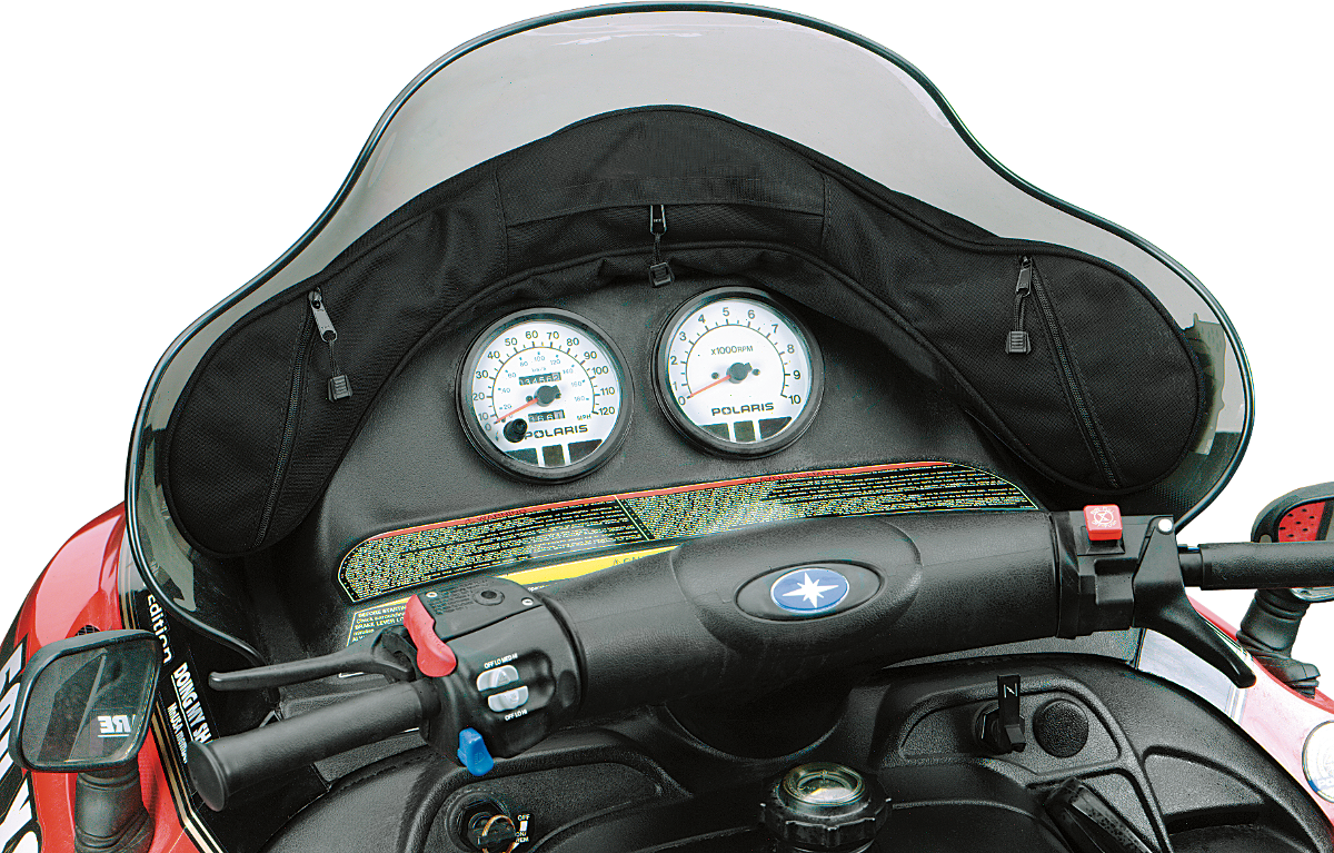 Parts Unlimited Polaris Snowmobile Windshield Bag