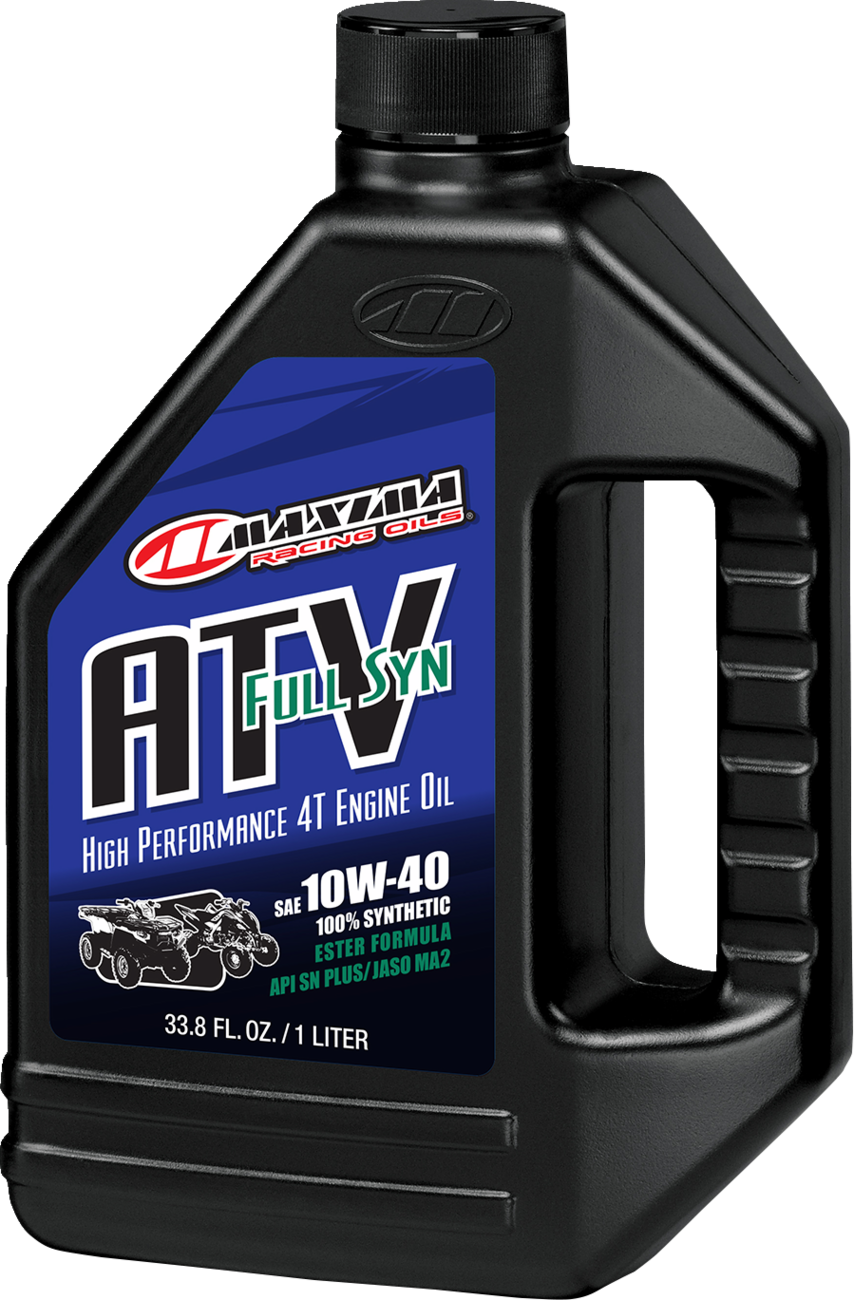Maxima ATV Full Synthetic Engine Oil - 10W-40 - Liter