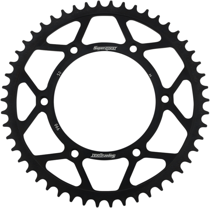 SuperSprox RFE-990-50-BLK Steel Rear Sprocket, 50 Tooth