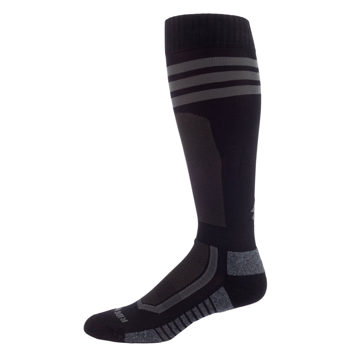 Aggressor Vented Sock - Gameday - Black - Asphalt